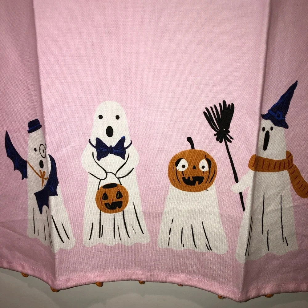 New Anthropologie Home Decor Halloween Trick-or-Treat Ghosts Dish Towel